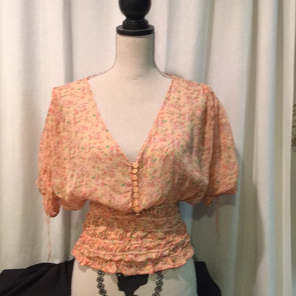 Floral summer top